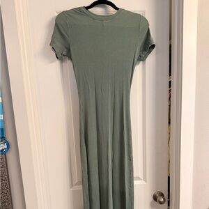 Good American Sage Maxi Dress